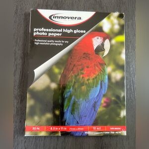 Professional High Gloss Photo Paper
